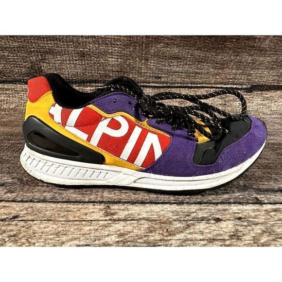 Ralph Lauren Polo TRAIN 100-SK-ATH Purple Tech Suede Alpine Mens Size 9 D - Picture 8 of 10